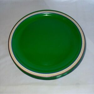 Lot Rare Vintage Plates H J Stotter Dinner Plates Melmac Mid Century MCM Retro